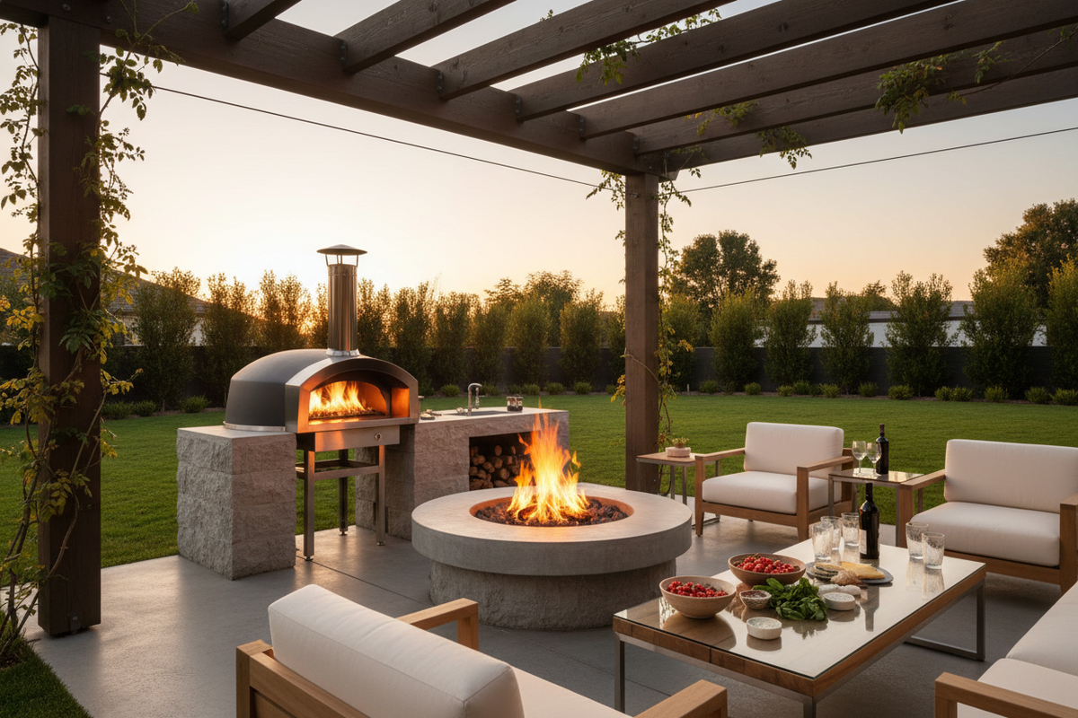 Slideshow 2 Desktop — Pizza Oven & Fire Pit Lounge